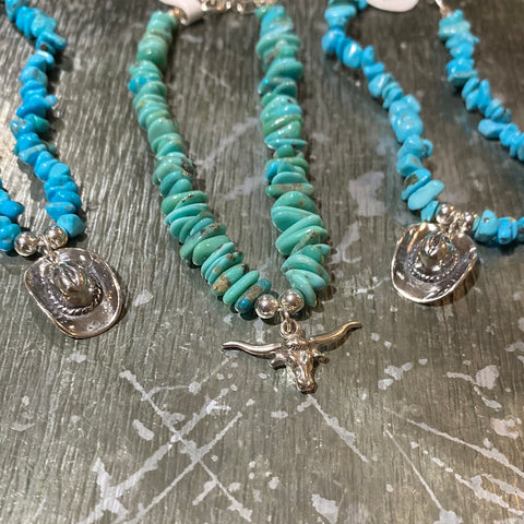Turquoise Charm Bracelets
