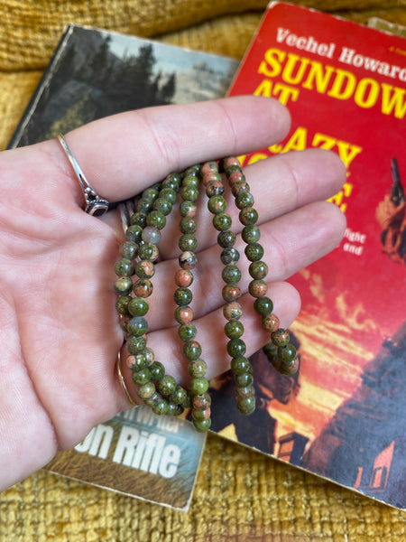 4mm Beaded Crystal Bracelets