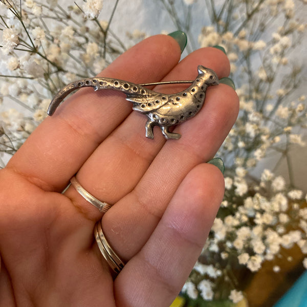 Vintage Pheasant Pin￼