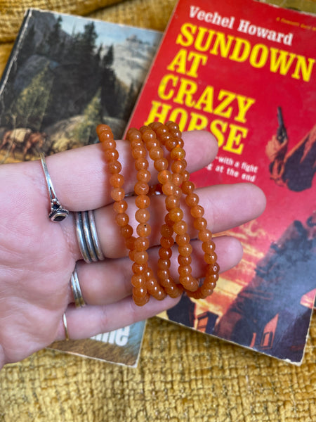 4mm Beaded Crystal Bracelets