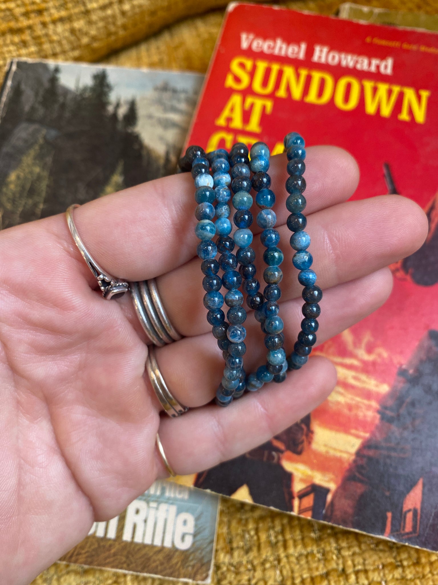 4mm Beaded Crystal Bracelets