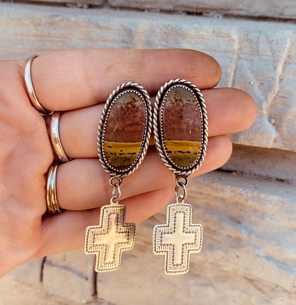 The Prairie Fire Earrings