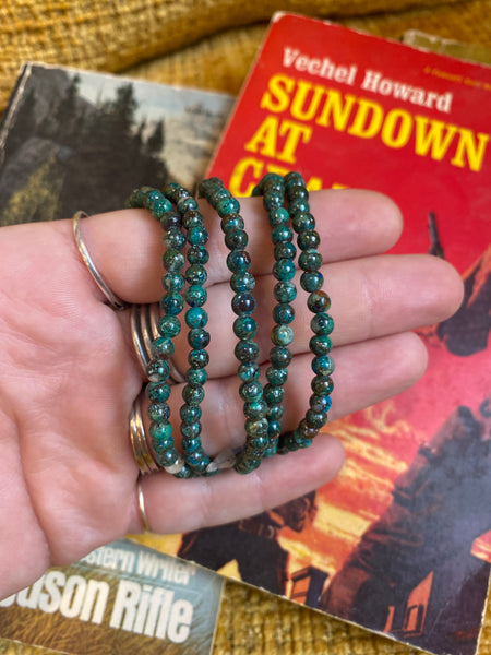 4mm Beaded Crystal Bracelets