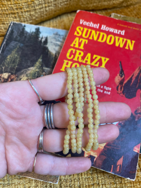 4mm Beaded Crystal Bracelets