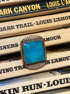 Square Turquoise Ring