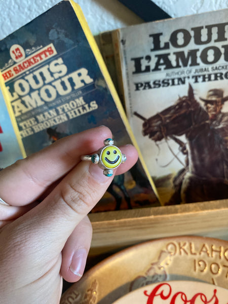 Size 5.5 Smiley Face Ring