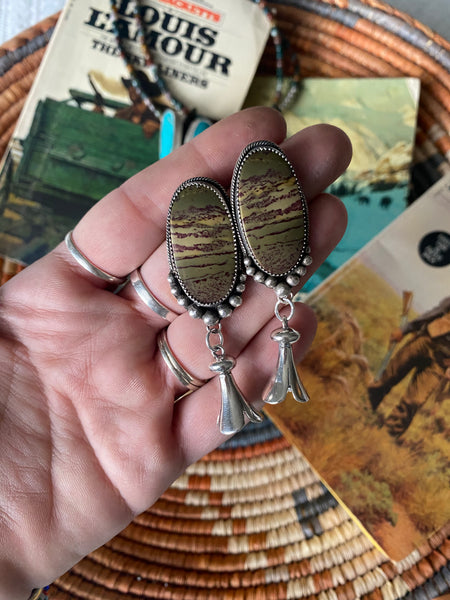 The Banded Bandit Earrings