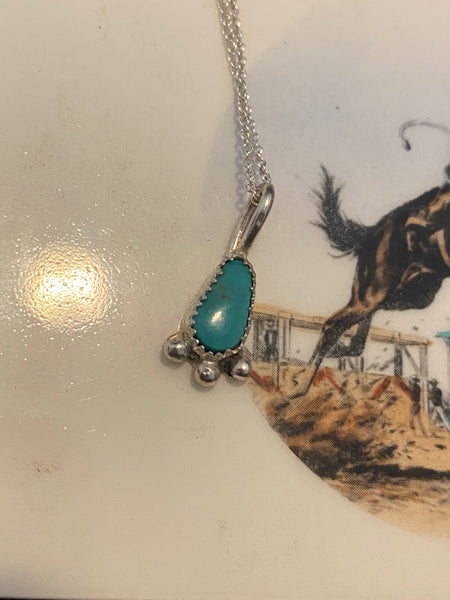 Dainty Turquoise Necklace