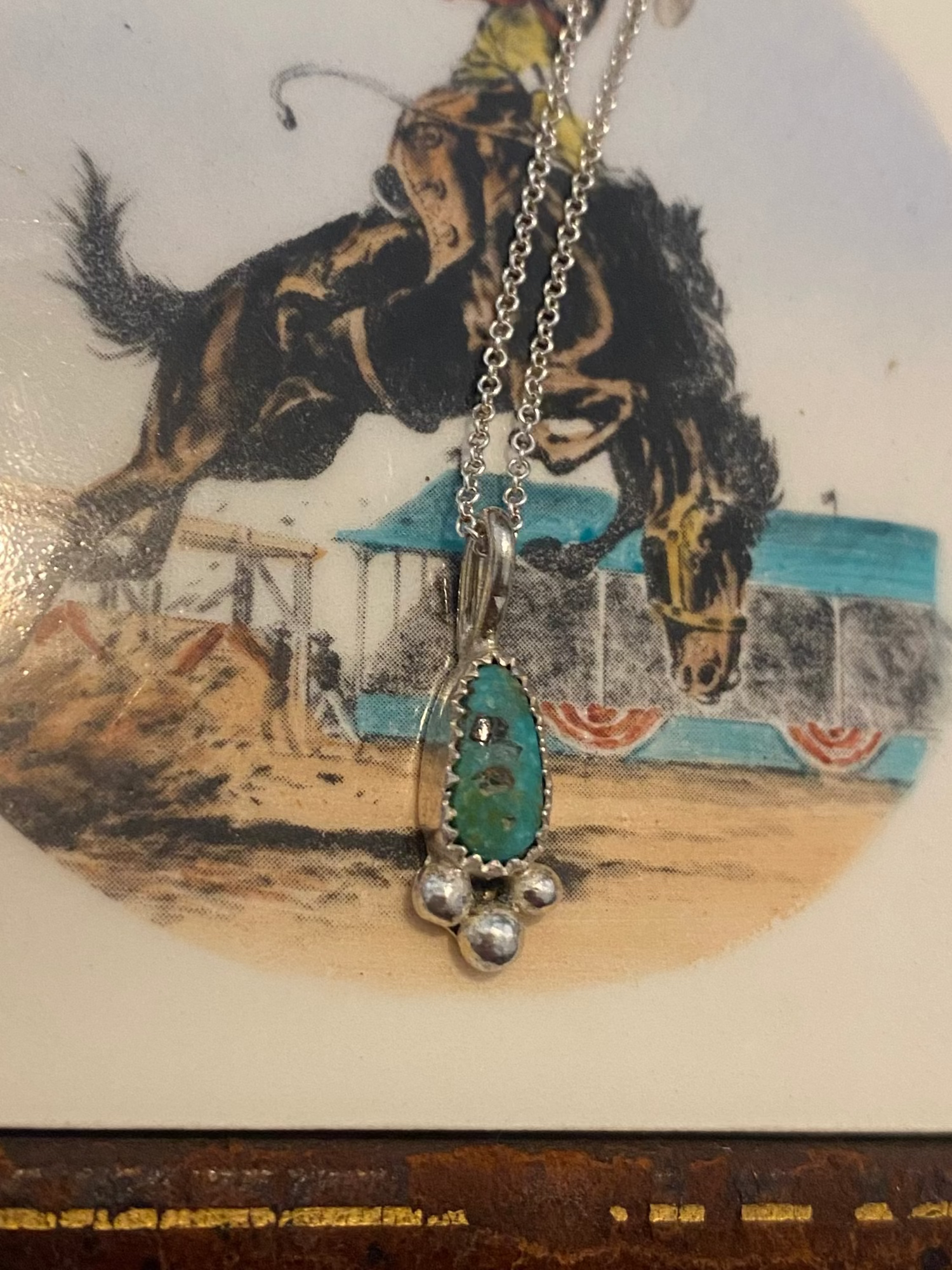 Dainty Turquoise Necklace