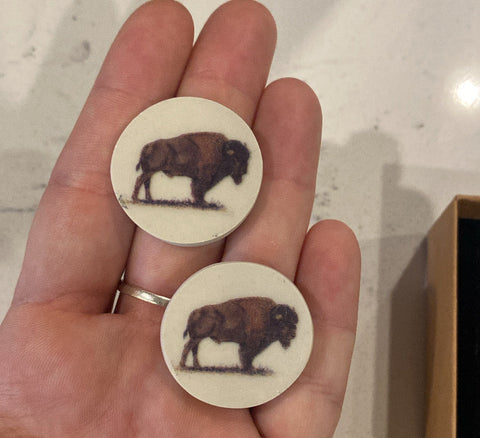 Buffalo Ceramic Cabs for Customization