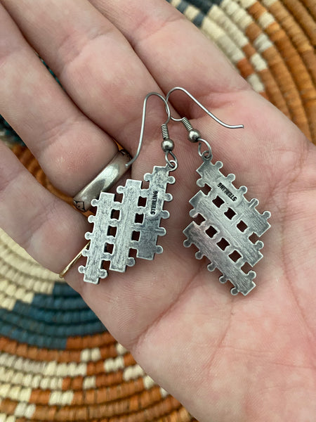 Vintage Zuni Snake Eye Set