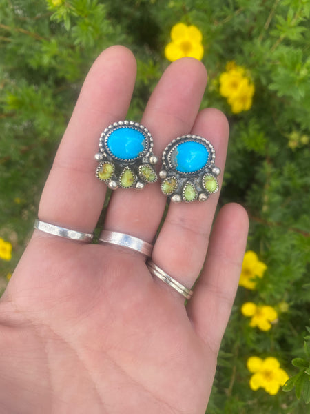 Palomino and Sonoran Stud Earrings