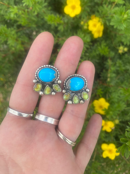 Palomino and Sonoran Stud Earrings