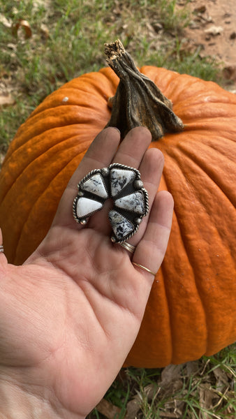 White Buffalo Naja Ring